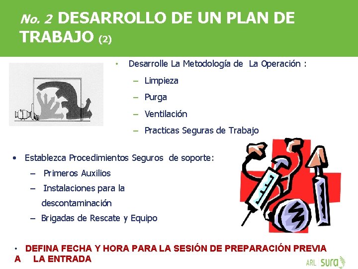 DESARROLLO DE UN PLAN DE TRABAJO (2) No. 2 • Desarrolle La Metodología de