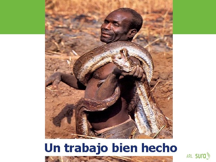 Un trabajo bien hecho ARP SURA 