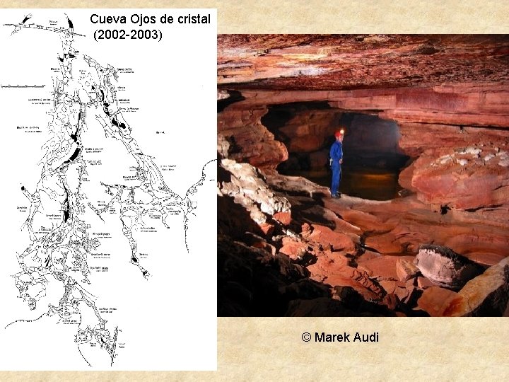 Cueva Ojos de cristal (2002 -2003) © Marek Audi Cueva Ojos de cristal (2002 -2003) © Marek Audi