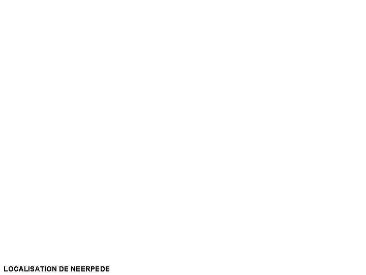 LOCALISATION DE NEERPEDE 