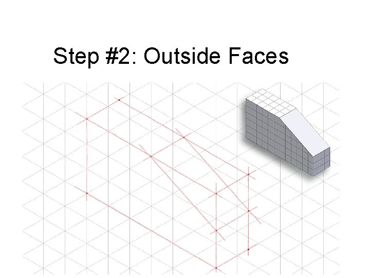 Step #2: Outside Faces 