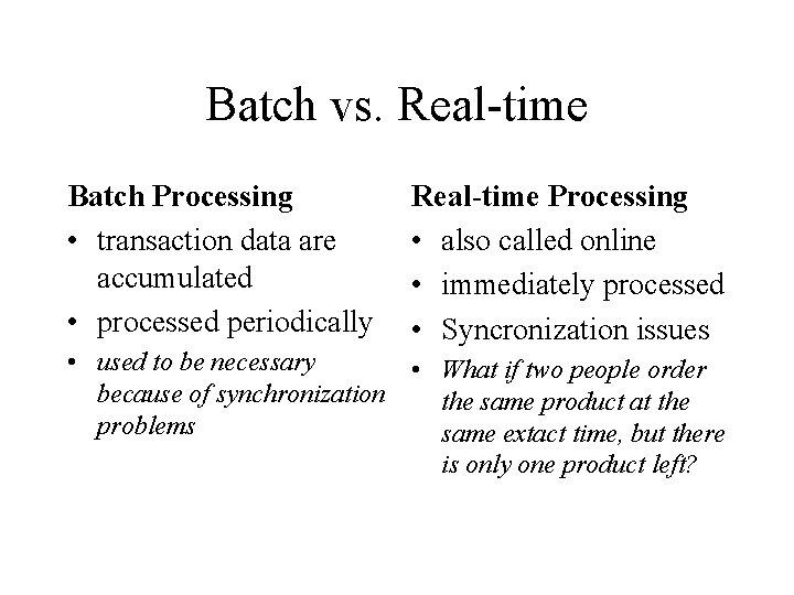 Transaction Processing Systems Crossfunctional crosses different ...
