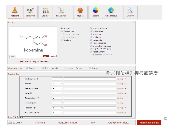 PRESENTER NAME | DATE | TITLE Dopamine 附加欄位提升搜尋準確度 25 PRESENTER NAME | DATE | TITLE Dopamine 附加欄位提升搜尋準確度 25