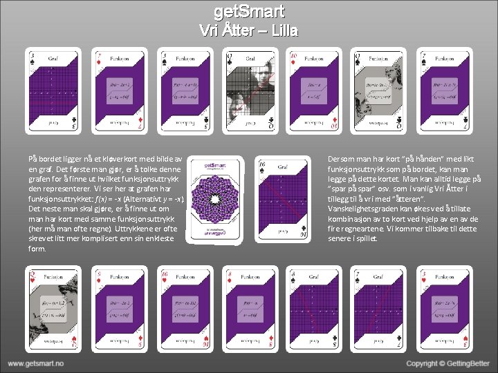 get. Smart Vri Åtter – Lilla På bordet ligger nå et kløverkort med bilde
