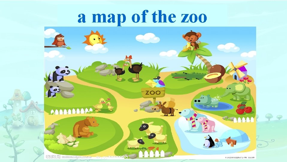 a map of the zoo 