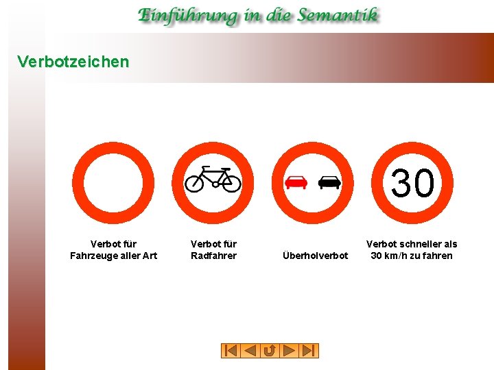 Verbotzeichen 30 Verbot für Fahrzeuge aller Art Verbot für Radfahrer Überholverbot Verbot schneller als