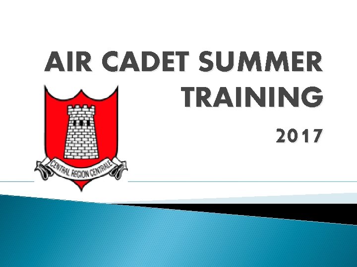 AIR CADET SUMMER TRAINING 2017 