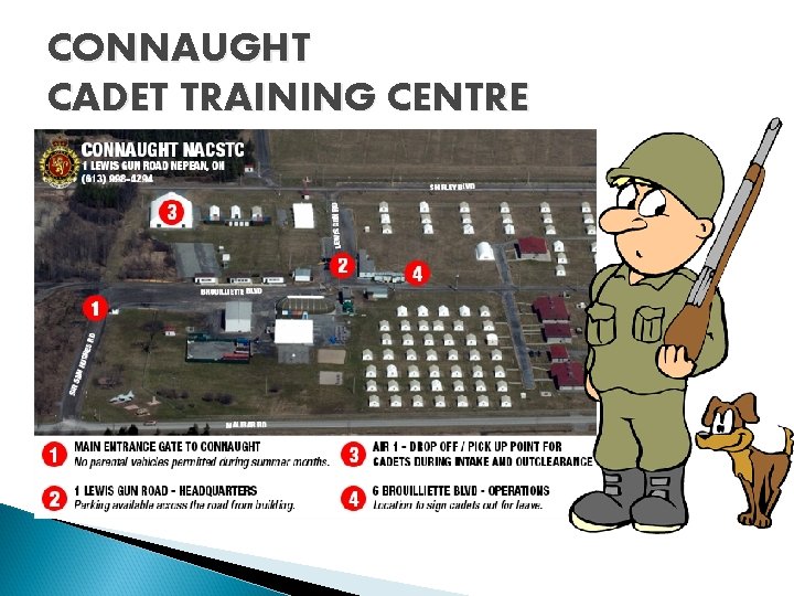 CONNAUGHT CADET TRAINING CENTRE 