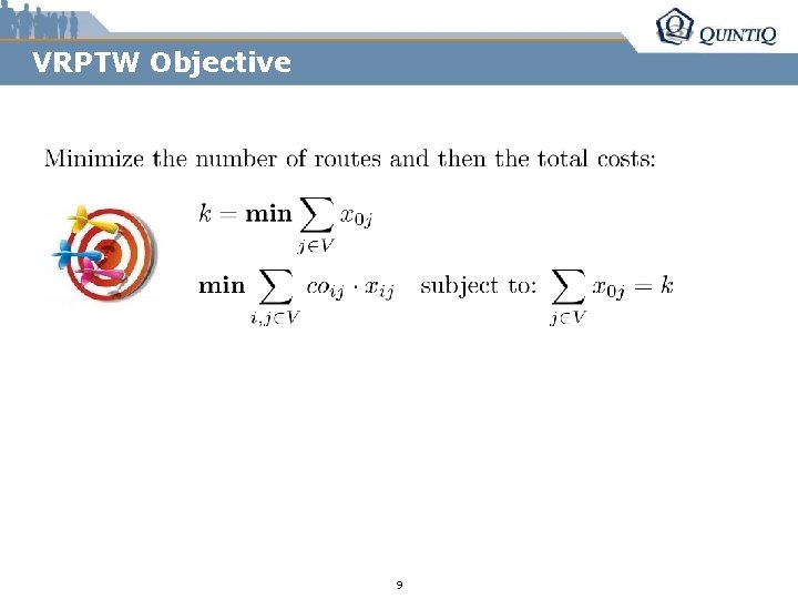 VRPTW Objective 9 