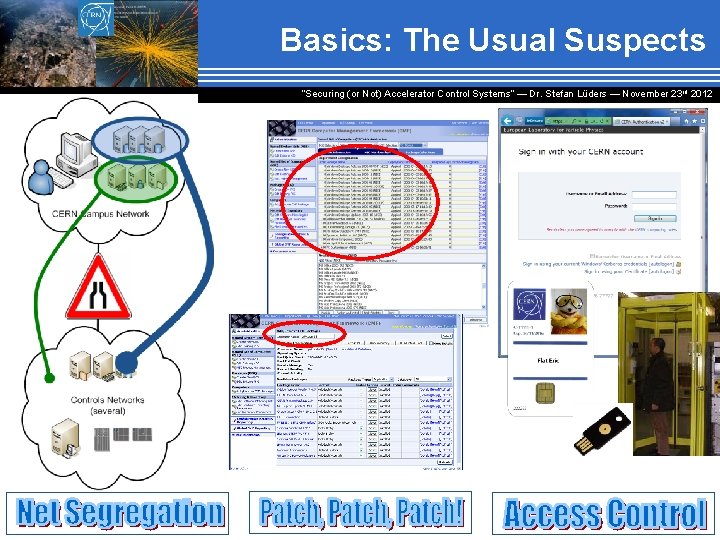 Basics: The Usual Suspects “Securing (or Not) Accelerator Control Systems“ — Dr. Stefan Lüders