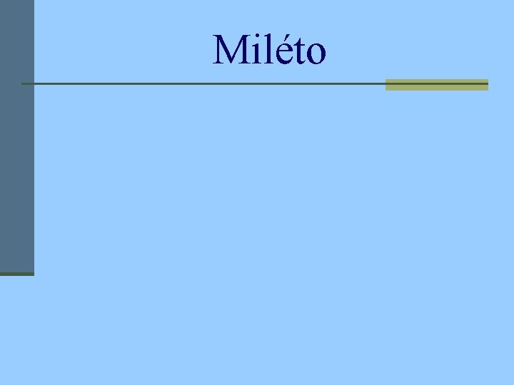 Miléto 