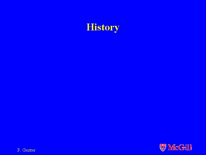 History P. Grutter 