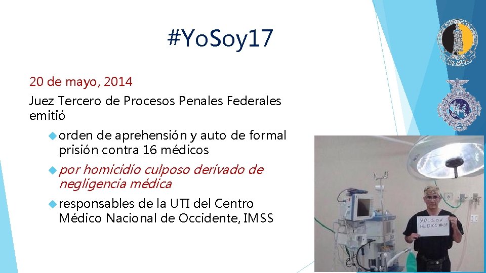 #Yo. Soy 17 20 de mayo, 2014 Juez Tercero de Procesos Penales Federales emitió