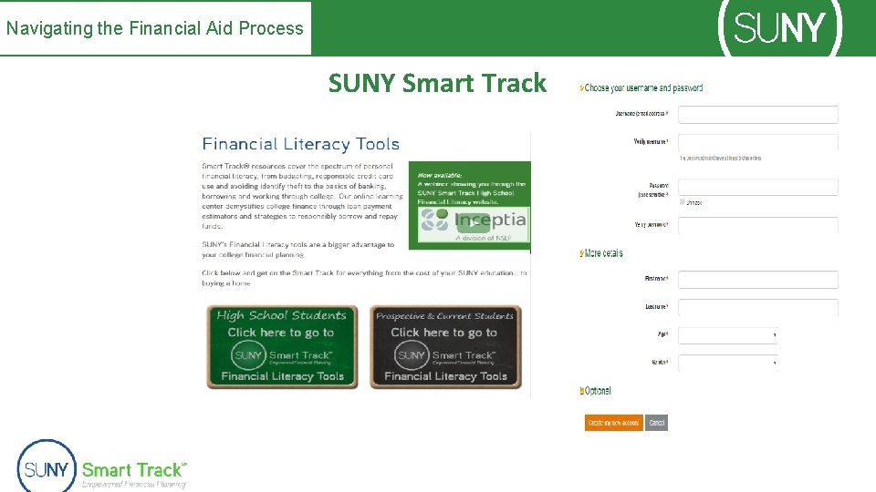 Navigating the Financial Aid Process SUNY Smart Track 