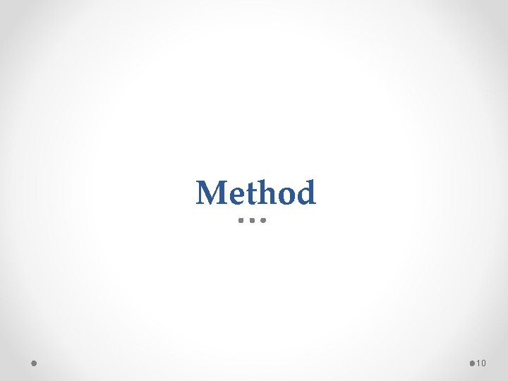 Method 10 
