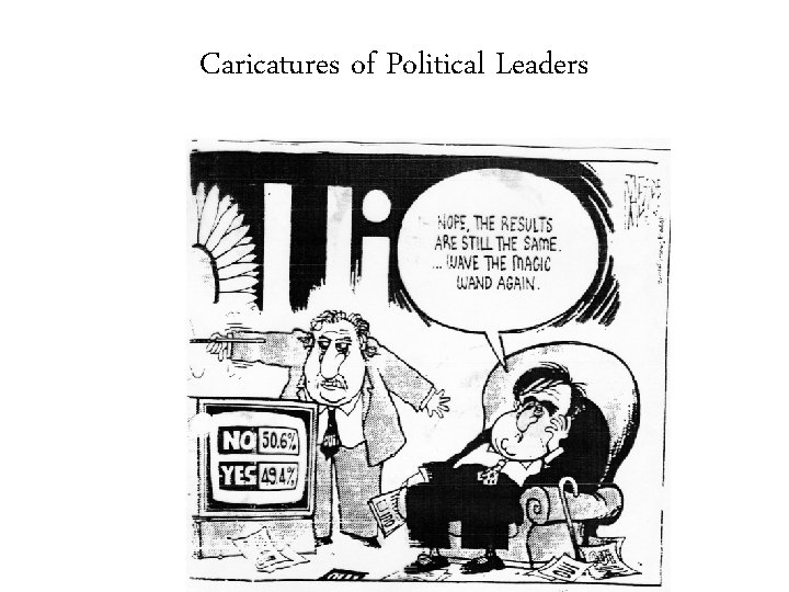 Caricatures of Political Leaders 