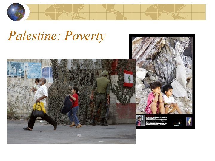 Palestine: Poverty 