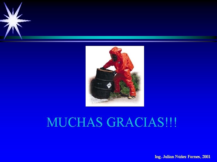 MUCHAS GRACIAS!!! Ing. Julian Núñez Fornes, 2001 MUCHAS GRACIAS!!! Ing. Julian Núñez Fornes, 2001