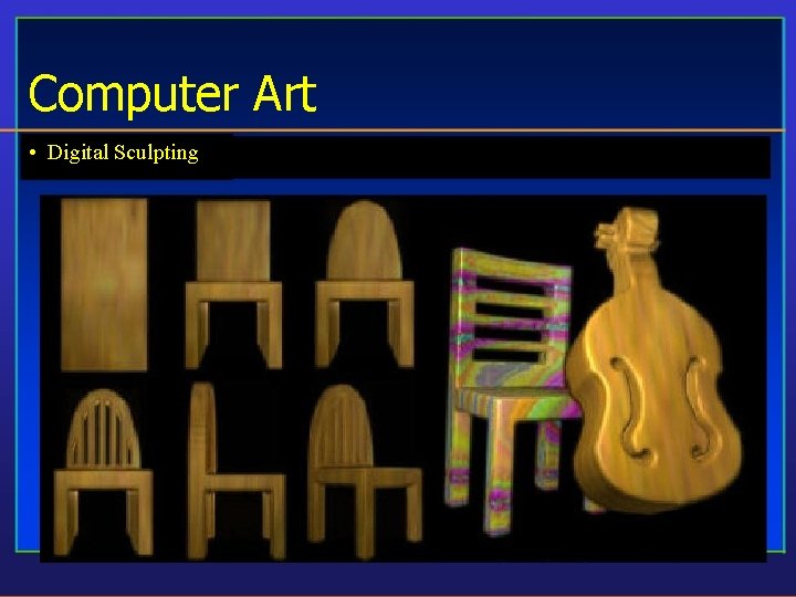 Computer Art • Digital Sculpting 