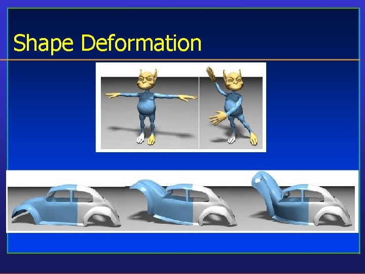 Shape Deformation 