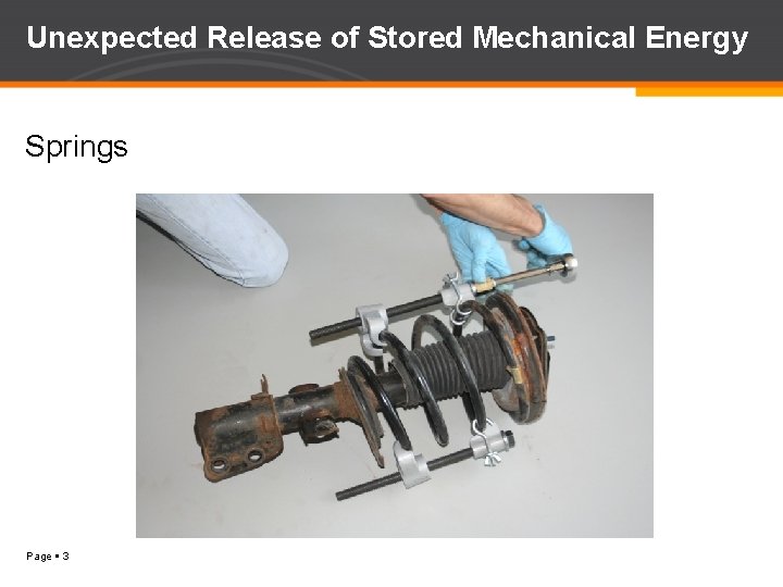 Unexpected Release of Stored Mechanical Energy Springs Page 3 