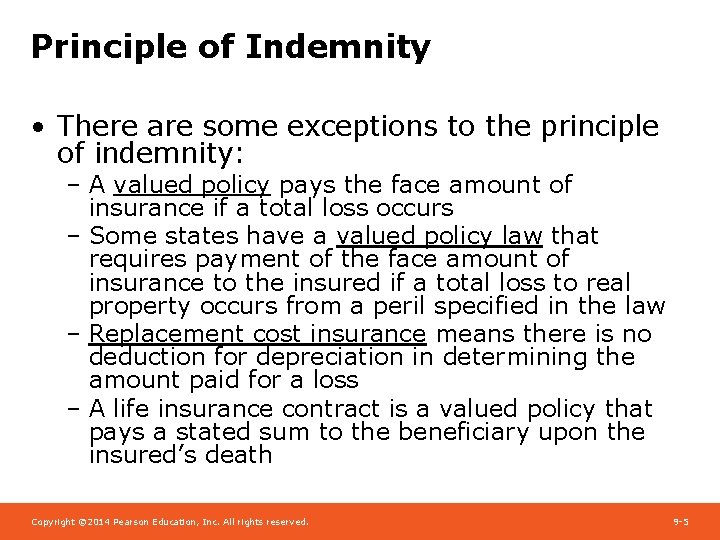 Chapter 9 Fundamental Legal Principles Agenda Principle Of