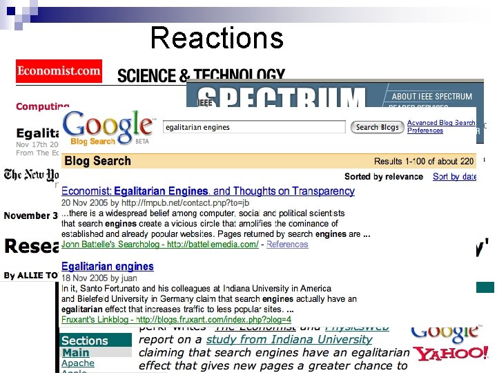 Reactions 