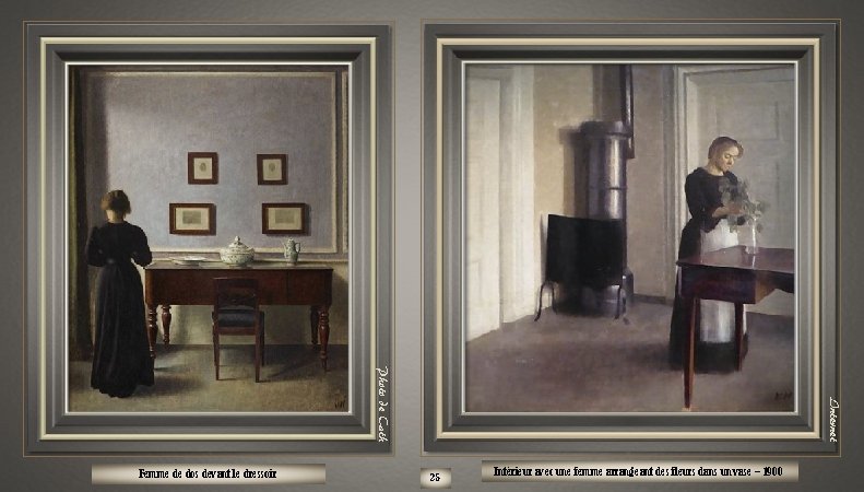 Internet Photo de Cath Femme de dos devant le dressoir 25 Intérieur avec une Internet Photo de Cath Femme de dos devant le dressoir 25 Intérieur avec une