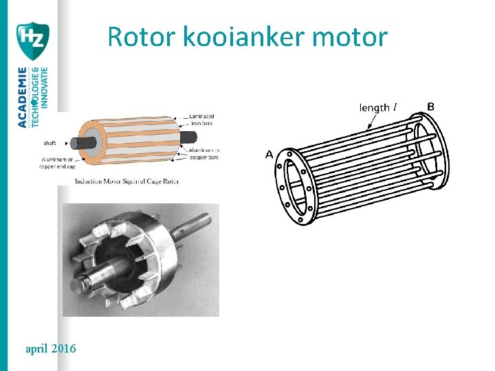 Rotor kooianker motor • april 2016 
