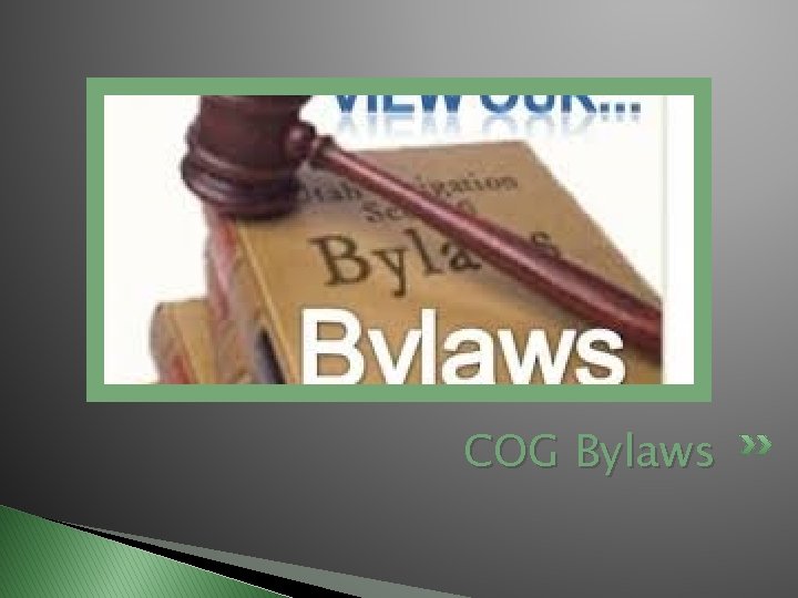 COG Bylaws 