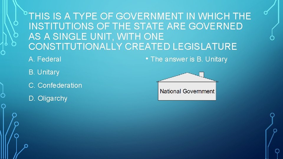 THIS IS A TYPE OF GOVERNMENT IN WHICH THE INSTITUTIONS OF THE STATE ARE THIS IS A TYPE OF GOVERNMENT IN WHICH THE INSTITUTIONS OF THE STATE ARE
