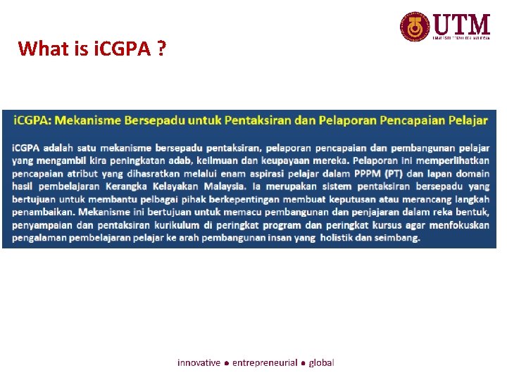 What is i. CGPA ? Introduction 3 