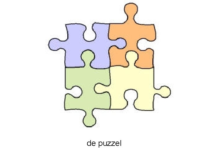 de puzzel 