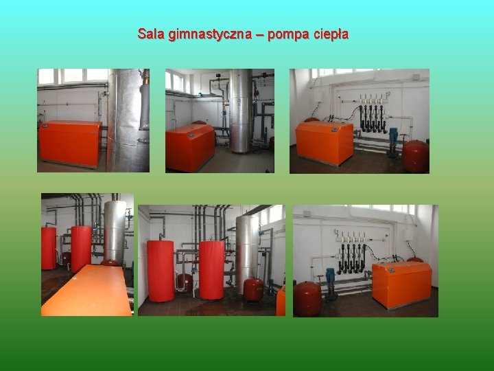 Sala gimnastyczna – pompa ciepła 