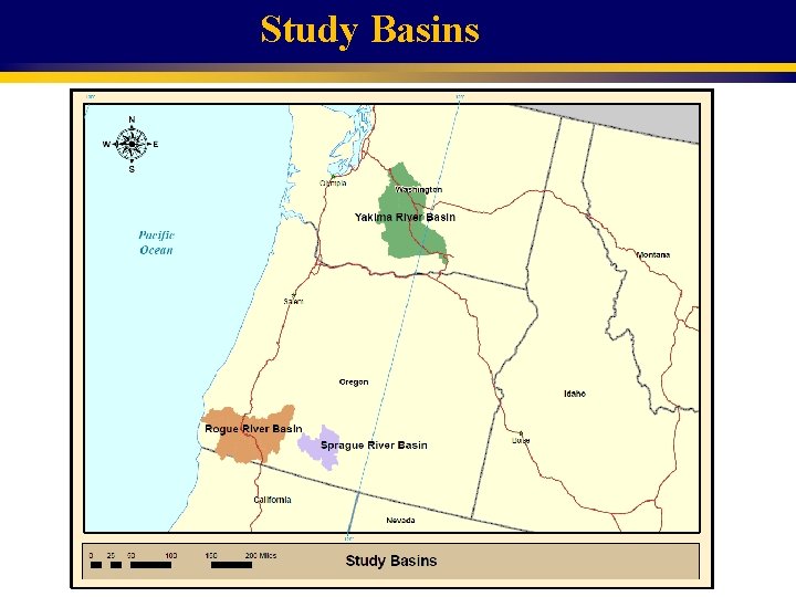 Study Basins 