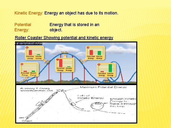 Energy The ability to bring about change or