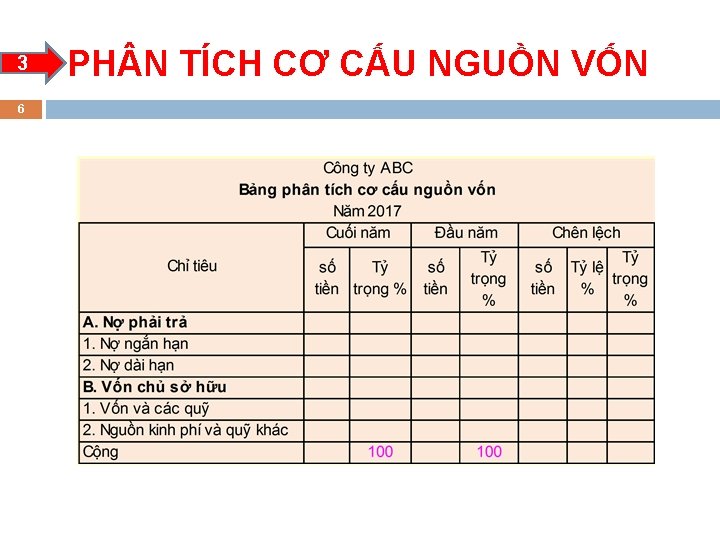 3 6 PH N TÍCH CƠ CẤU NGUỒN VỐN 