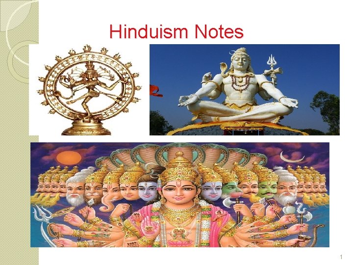 Hinduism Notes 1 