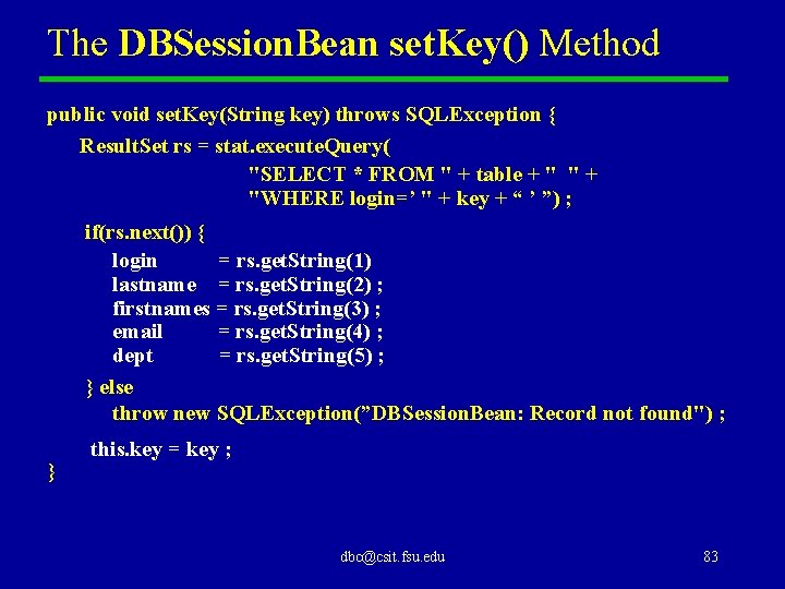 Cis 5930 04 Spring 2001 Part 8 Introduction