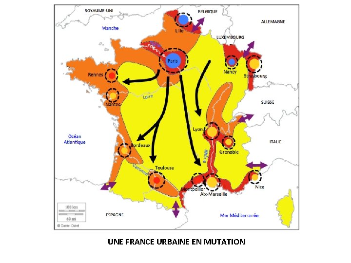 UNE FRANCE URBAINE EN MUTATION 