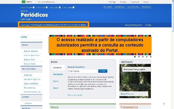 COORDENAÇÃO DE APERFEIÇOAMENTO DE PESSOAL DE NÍVEL SUPERIOR - CAPES MINISTÉRIO DA EDUCAÇÃO -