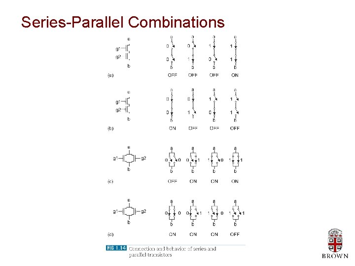 Series-Parallel Combinations 