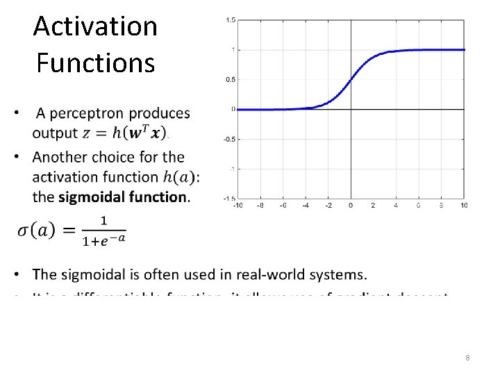 Activation Functions • 8 