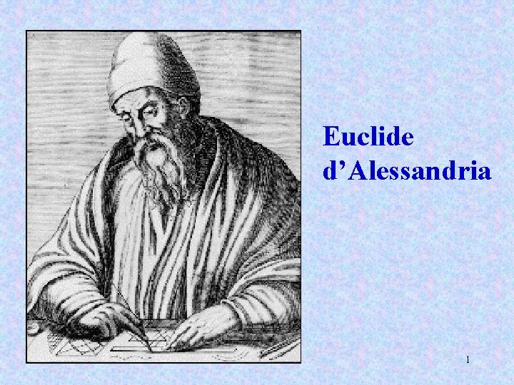 Euclide d’Alessandria 1 