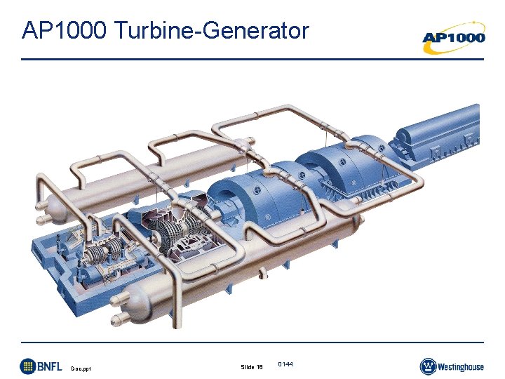 AP 1000 Turbine-Generator Doc. ppt Slide 18 0144 AP 1000 Turbine-Generator Doc. ppt Slide 18 0144