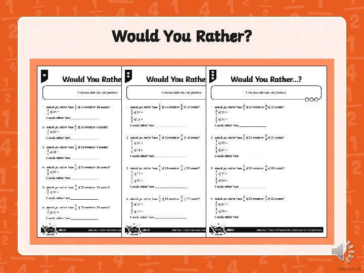 Would You Rather? 