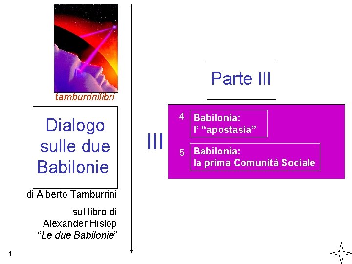 Parte III tamburrinilibri Dialogo sulle due Babilonie di Alberto Tamburrini sul libro di Alexander