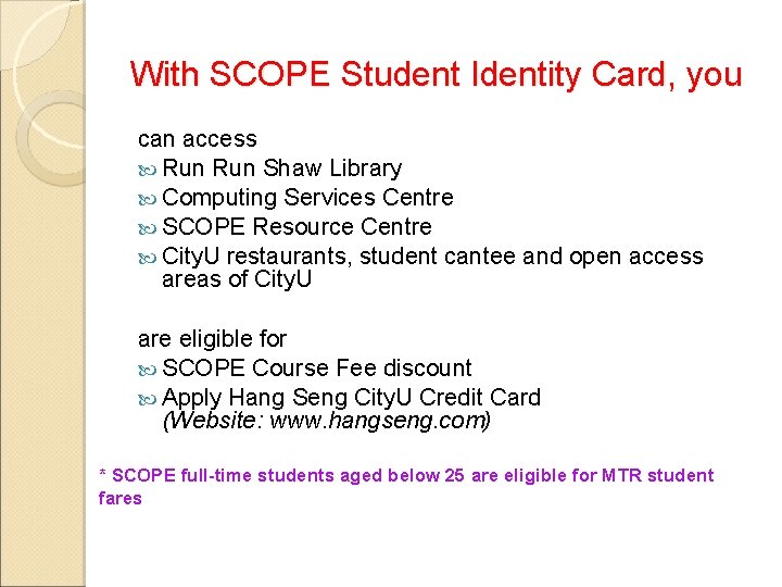 Your Campus Life At Scope Students Of This