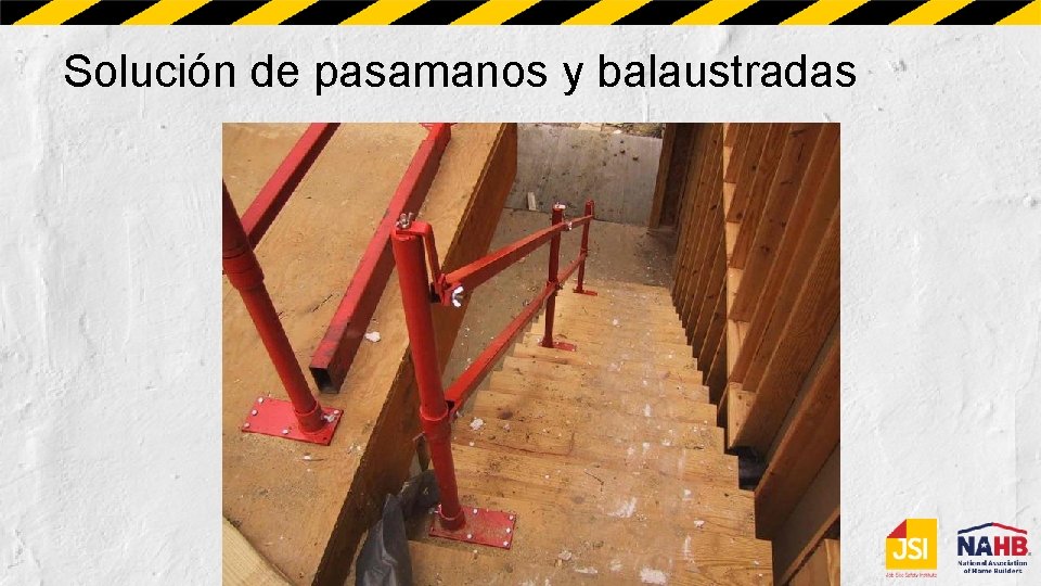 Solución de pasamanos y balaustradas 