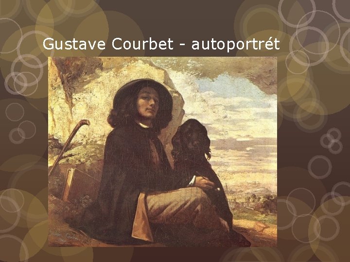 Gustave Courbet - autoportrét 
